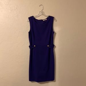 Banana republic purple dress.